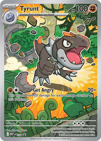 Pokemon Mega Evolution Promos Tyrunt #070
