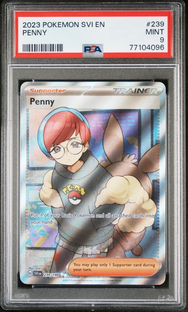 #239 PENNY PSA 9