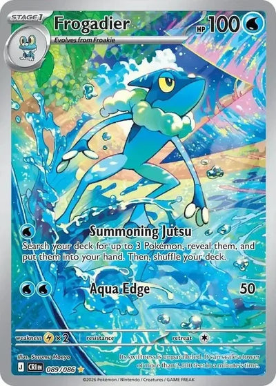 Pokemon Chaos Rising Frogadier #089