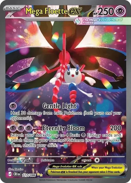 Pokemon Chaos Rising Mega Floette #117