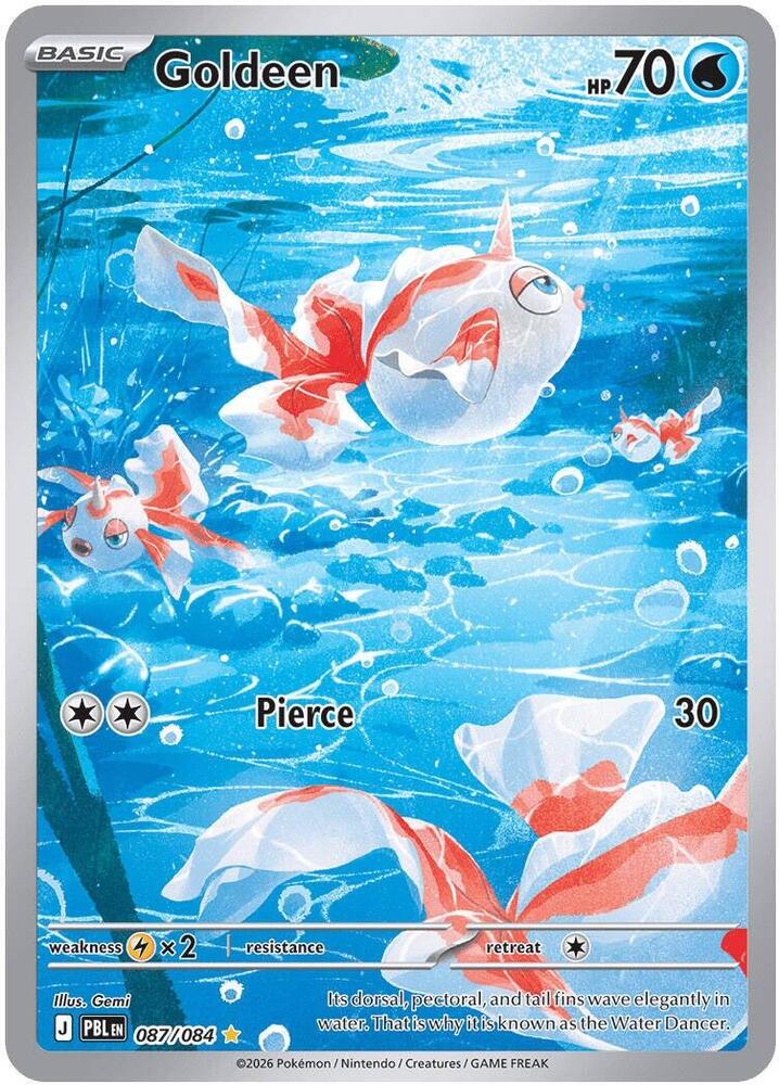 Pokemon Pitch Black Goldeen #087