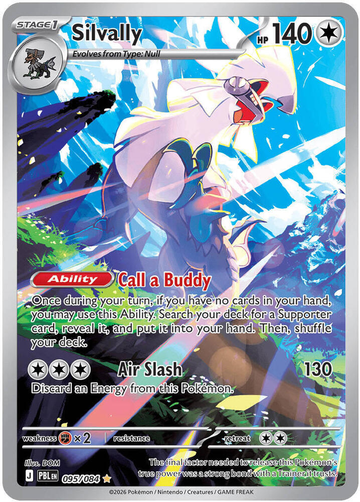 Pokemon Pitch Black Silvally #095