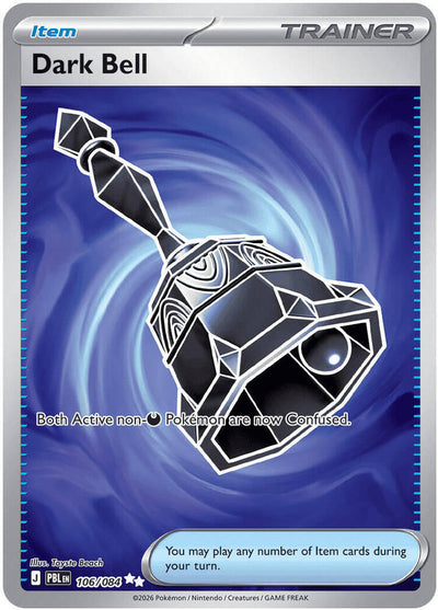 Pokemon Pitch Black Dark Bell #106