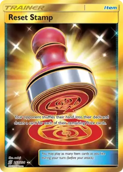 Pokemon Unified Minds Reset Stamp #253