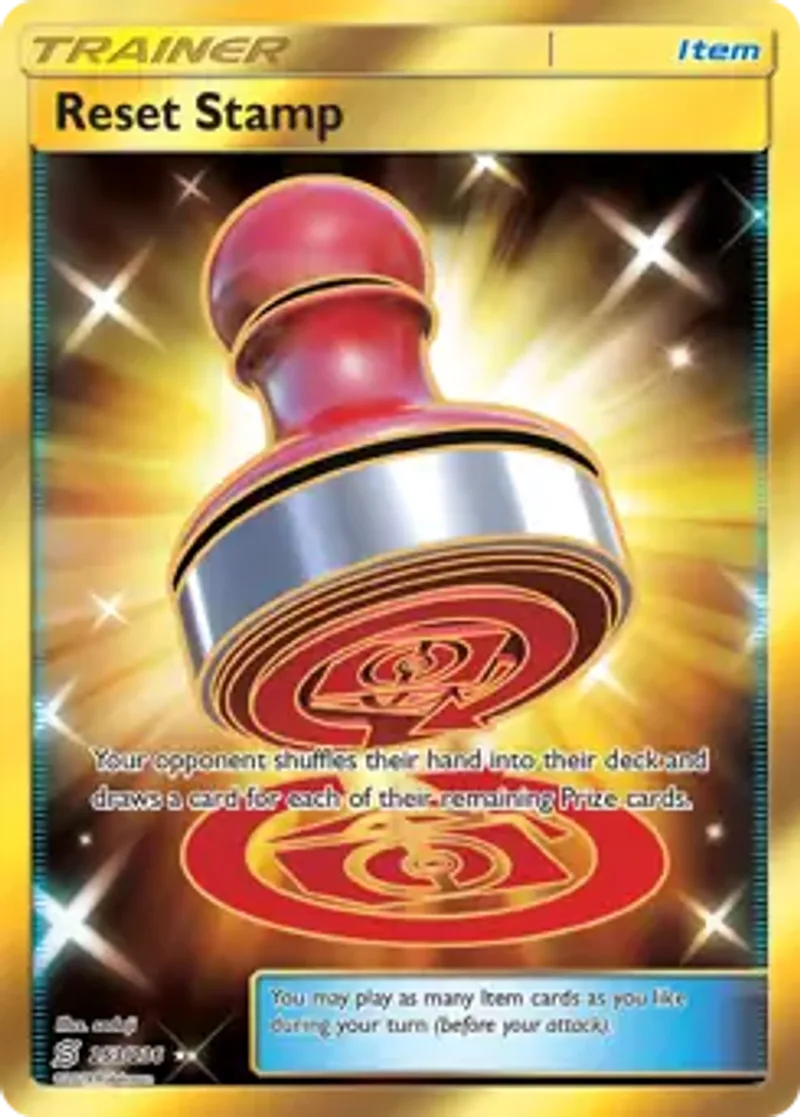 Pokemon Unified Minds Reset Stamp #253