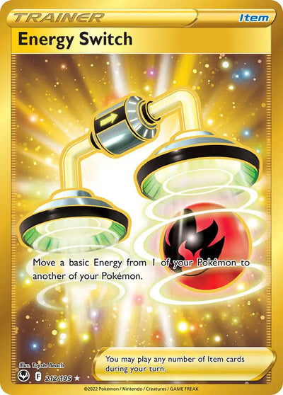 Pokemon Silver Tempest Energy Switch #212