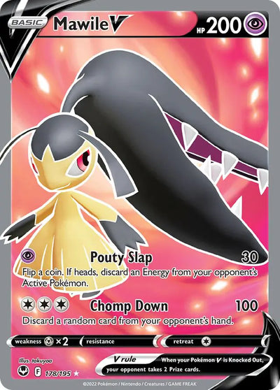 Pokemon Silver Tempest Mawile V #178