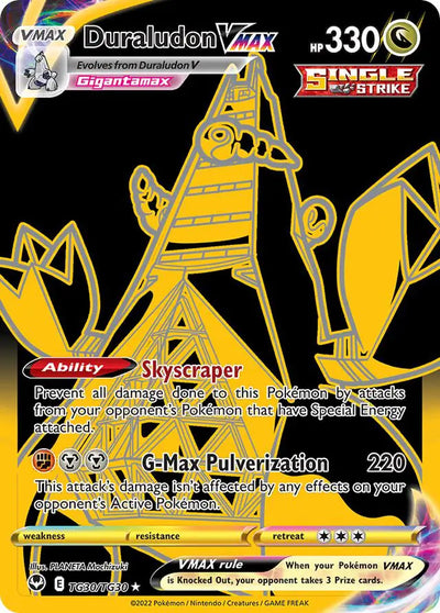 Pokemon Silver Tempest Duraludon VMAX #TG30