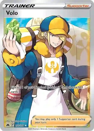 Pokemon Crown Zenith Volo #151