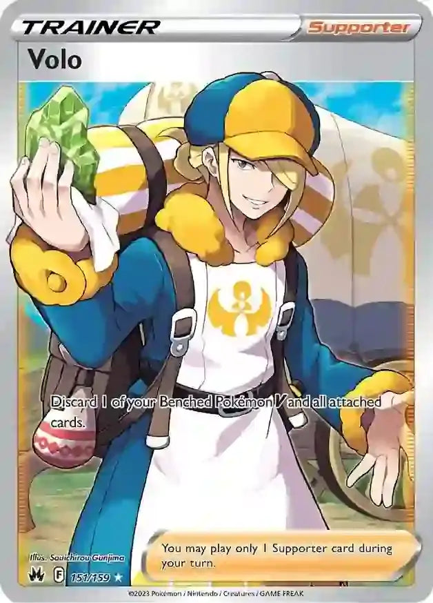 Pokemon Crown Zenith Volo #151