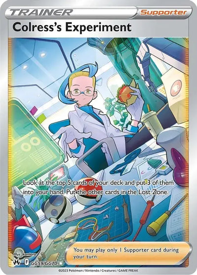 Pokemon Crown Zenith Colress's Experiment #GG59