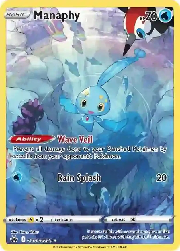 Pokemon Crown Zenith Manaphy #GG06