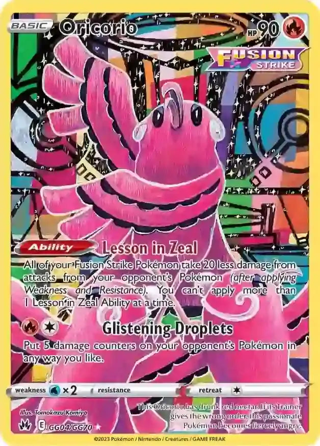 Pokemon Crown Zenith Oricorio #GG04