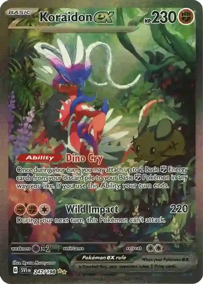 Pokemon Scarlet & Violet Base Koraidon ex #247