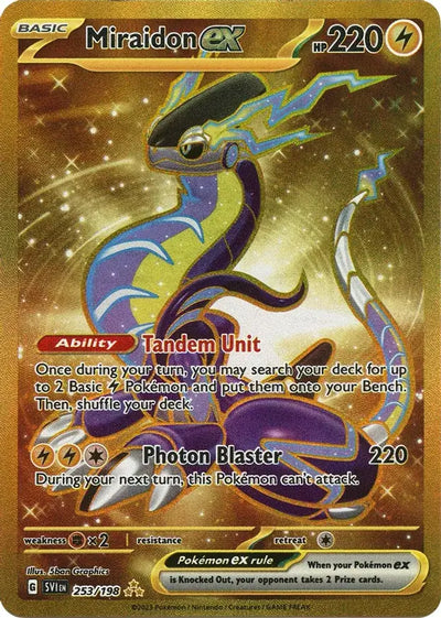 Pokemon Scarlet & Violet Base Miraidon ex #253
