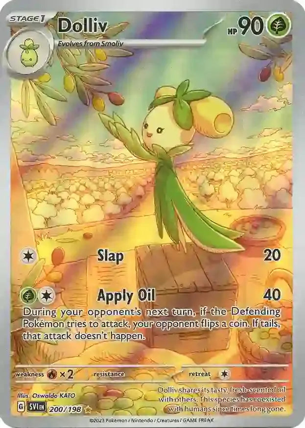 Pokemon Scarlet & Violet Base Dolliv #200