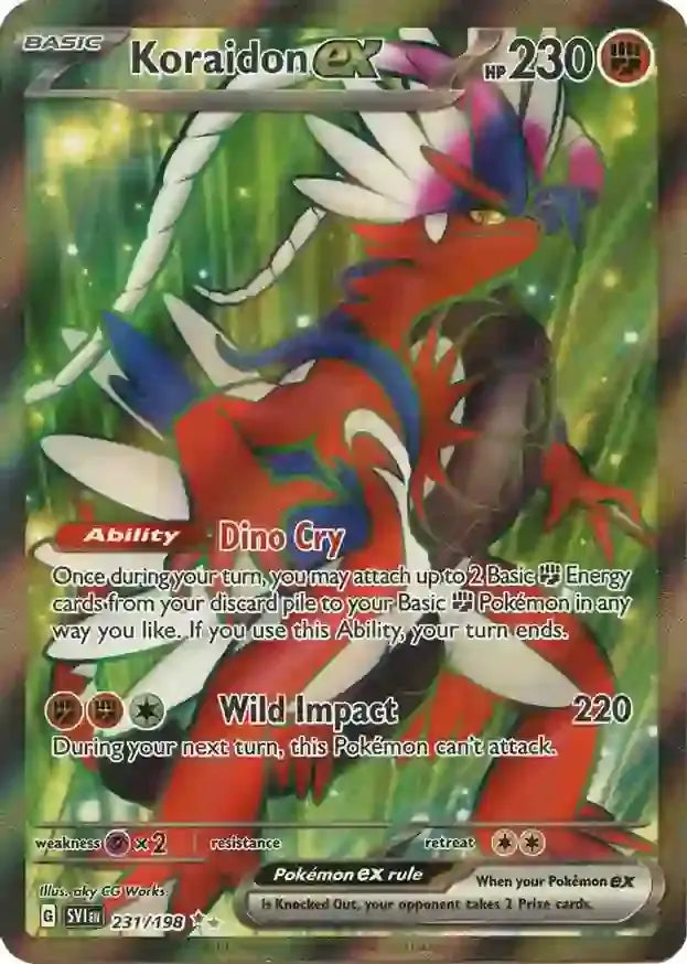 Pokemon Scarlet & Violet Base Koraidon ex #231