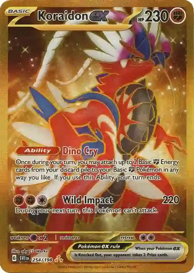 Pokemon Scarlet & Violet Base Koraidon ex #254