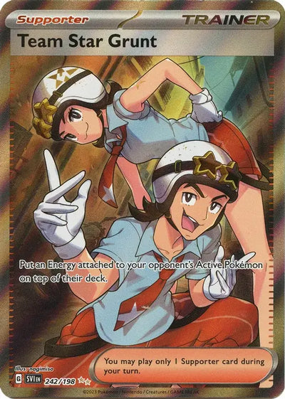 Pokemon Scarlet & Violet Base Team Star Grunt #242