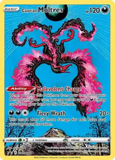Pokemon Sword & Shield Promo Galarian Moltres #SWSH284