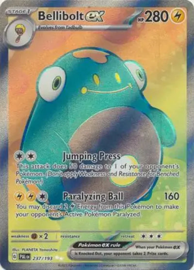 Pokemon Paldea Evolved Bellibolt ex #237
