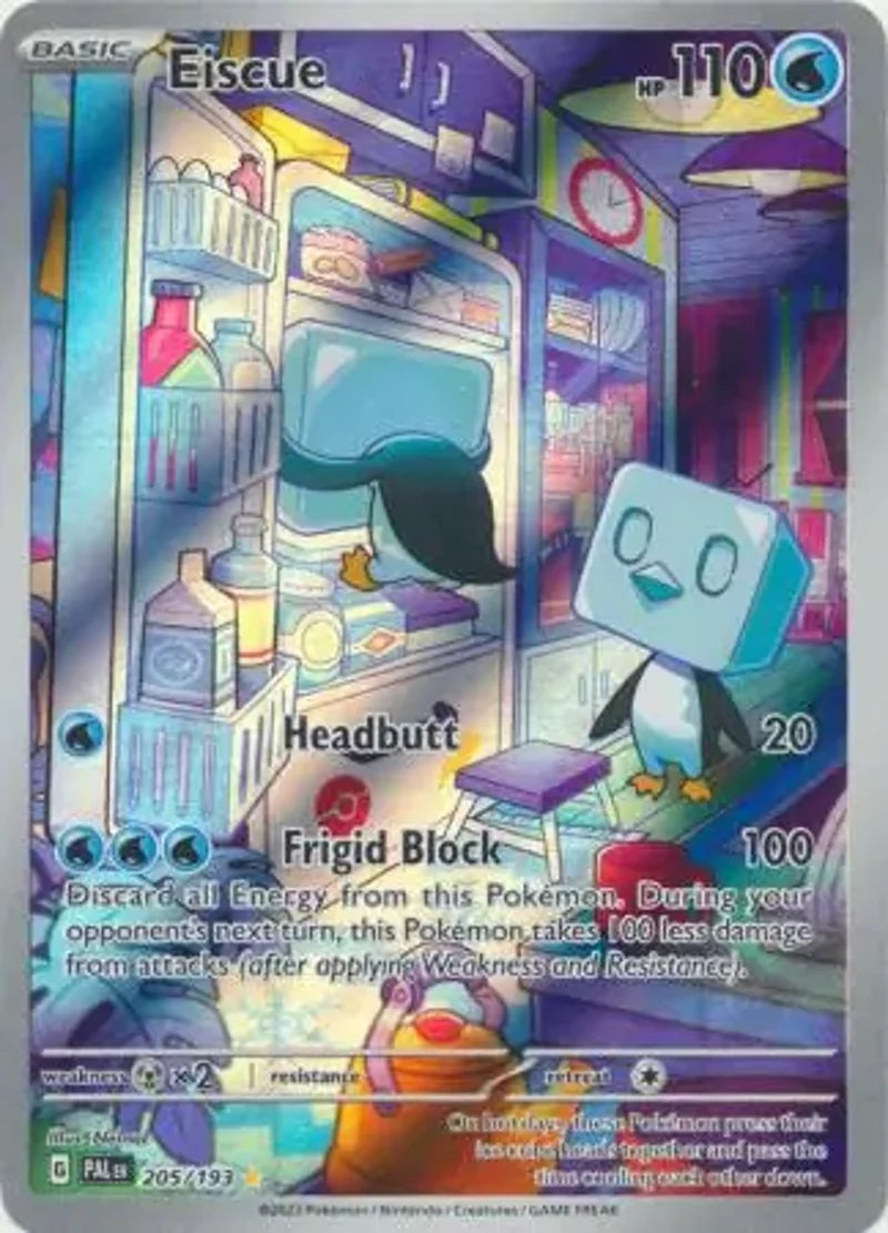 Pokemon Paldea Evolved Eiscue #205
