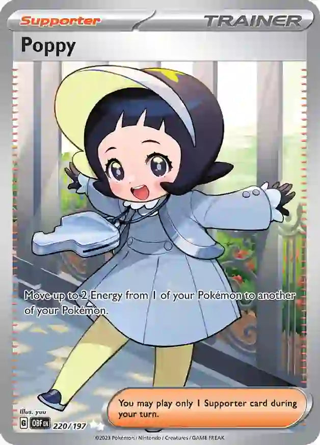 Pokemon Obsidian Flames Poppy #220