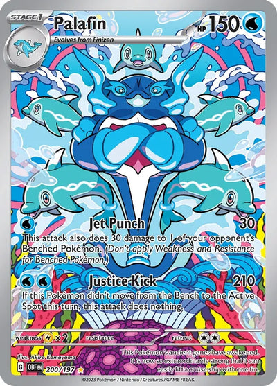 Pokemon Obsidian Flames Palafin #200