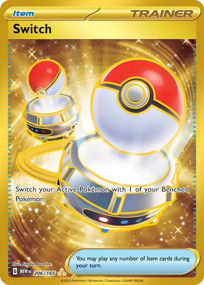 Pokemon Card 151 Switch #206
