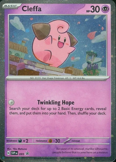 Pokemon Scarlet & Violet Promos Cleffa #095