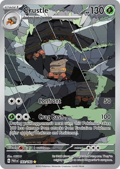 Pokemon Paradox Rift Crustle #183