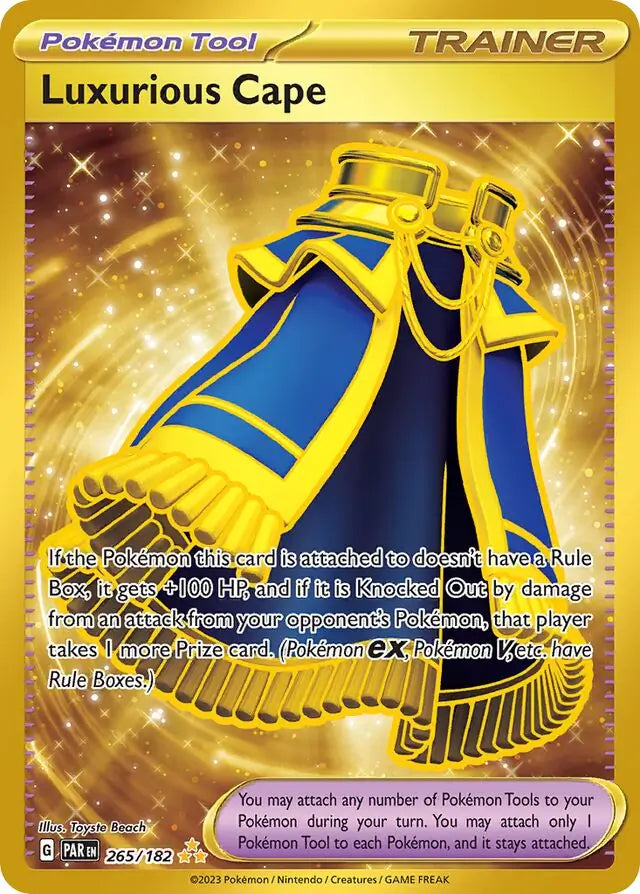 Pokemon Paradox Rift Luxurious Cape #265