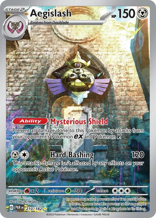 Pokemon Paradox Rift Aegislash #210