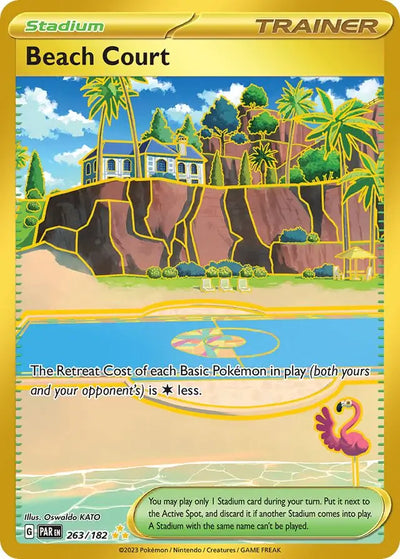 Pokemon Paradox Rift Beach Court #263