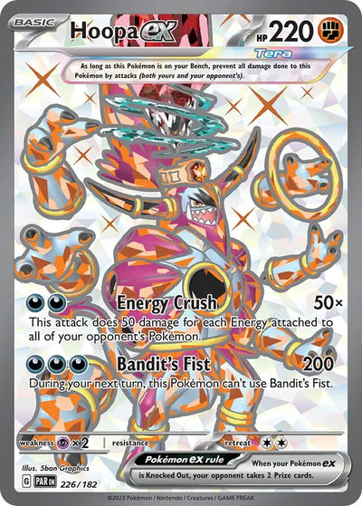 Pokemon Paradox Rift Hoopa ex #226