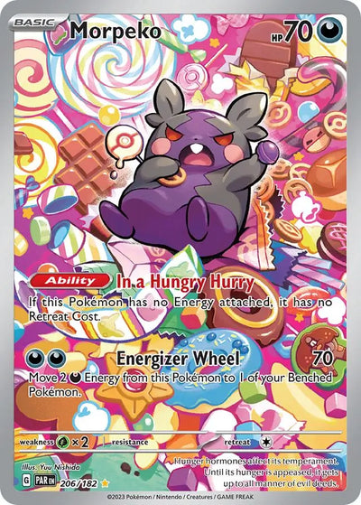 Pokemon Paradox Rift Morpeko #206