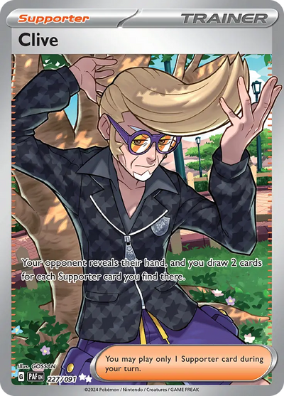 Pokemon Paldean Fates Clive #227