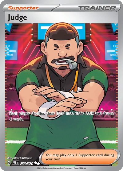 Pokemon Paldean Fates Judge #228