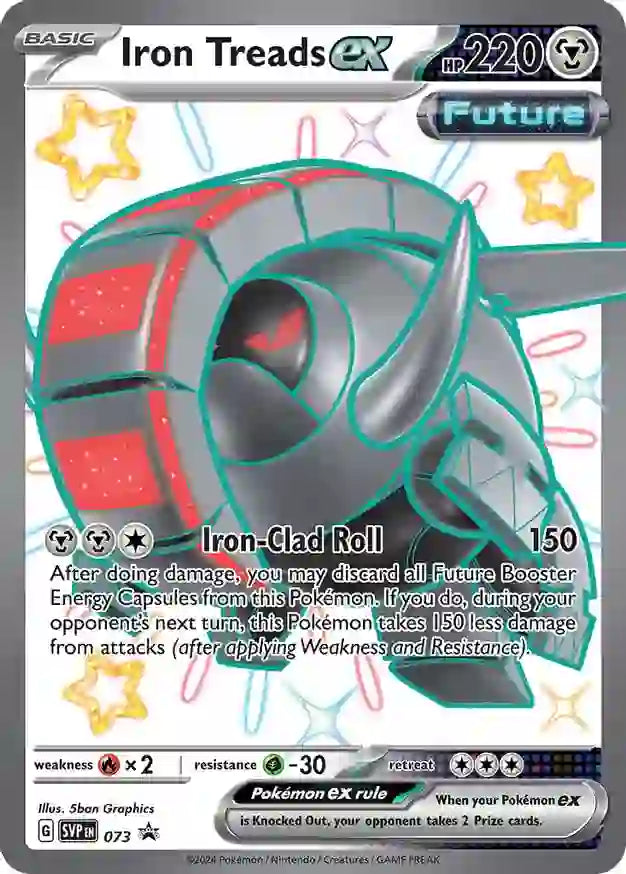 Pokemon Scarlet & Violet Promos Iron Treads ex #073