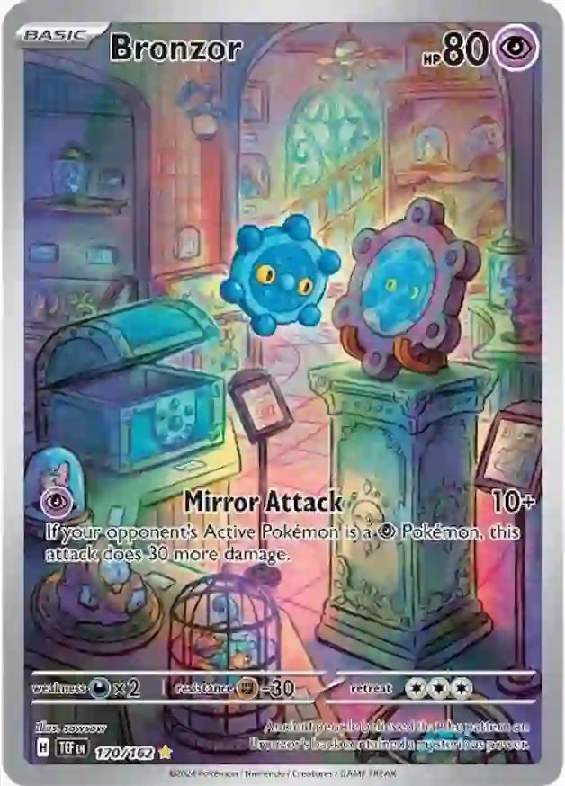 Pokemon Temporal Forces Bronzor #170