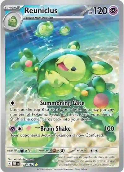 Pokemon Temporal Forces Reuniclus #171