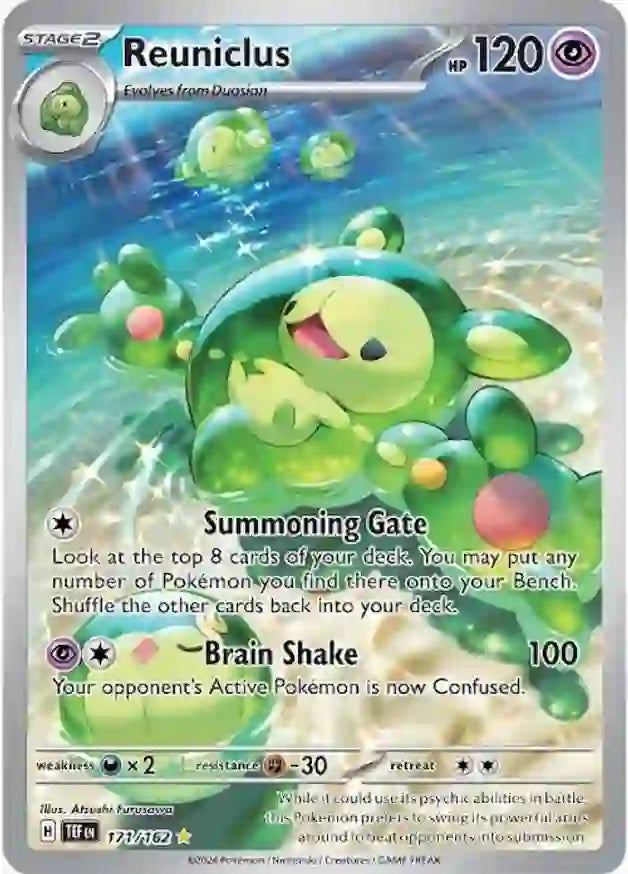 Pokemon Temporal Forces Reuniclus #171