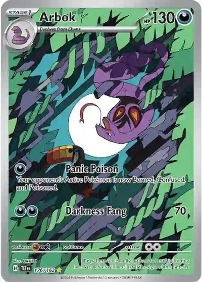 Pokemon Temporal Forces Arbok #176