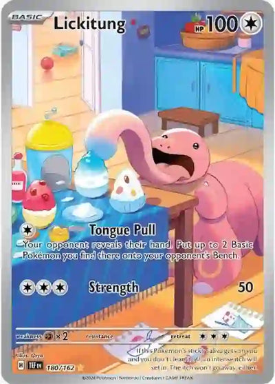 Pokemon Temporal Forces Lickitung #180