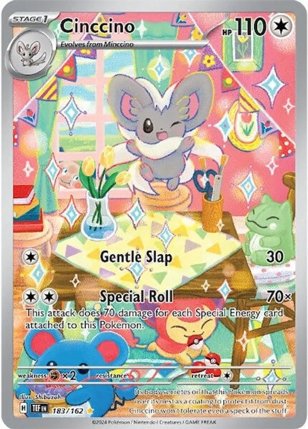 Pokemon Temporal Forces Cinccino #183