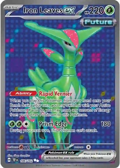 Pokemon Temporal Forces Iron Leaves #186
