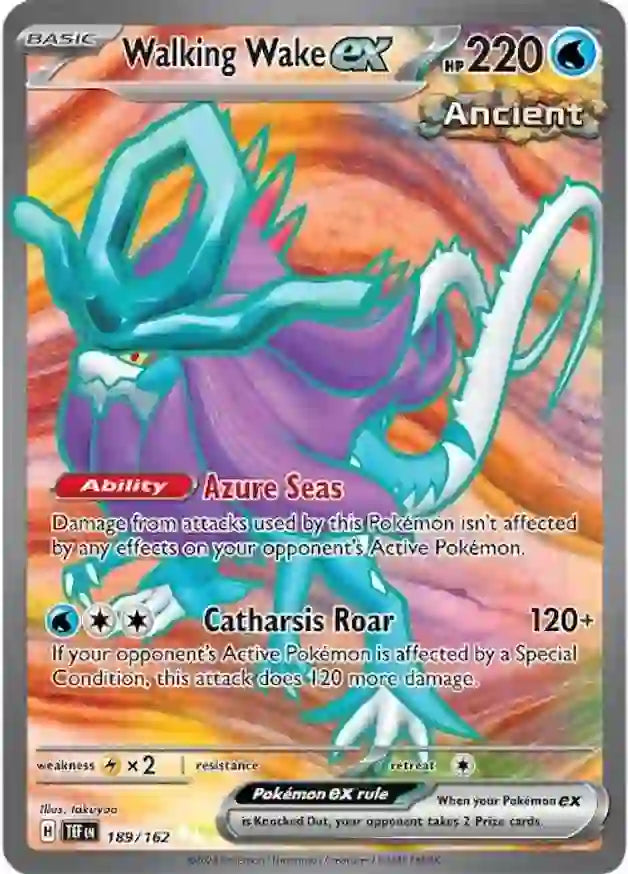 Pokemon Temporal Forces Walking Wake #189