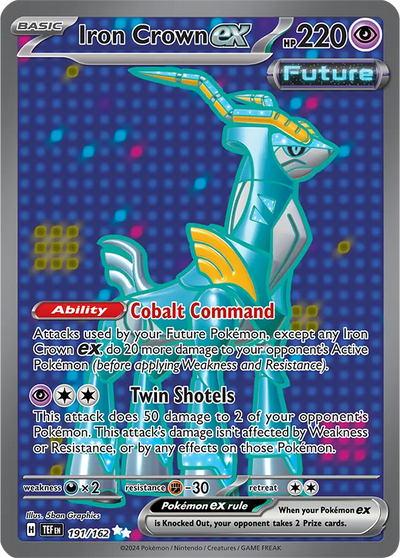 Pokemon Temporal Forces Iron Crown #191