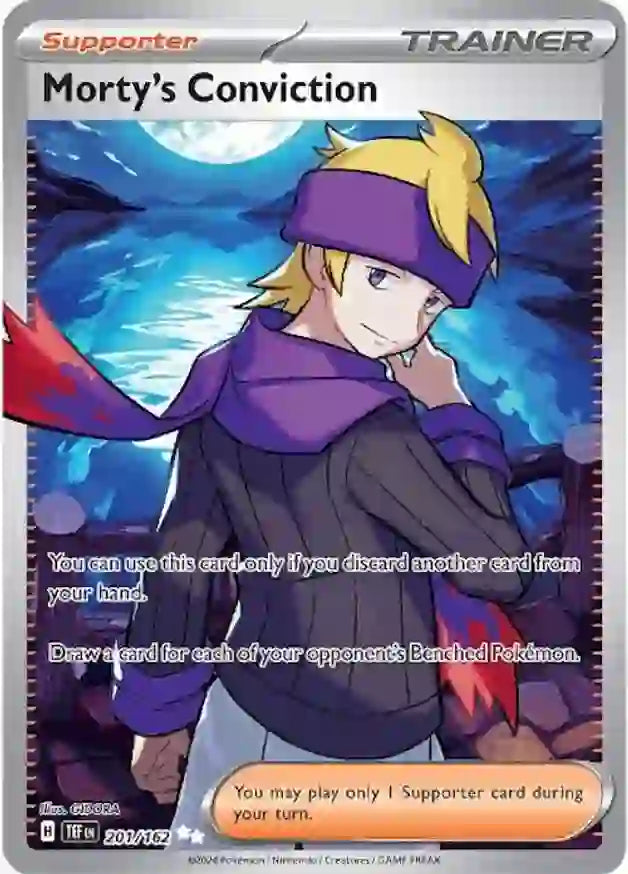 Pokemon Temporal Forces Morty's Conviction #201