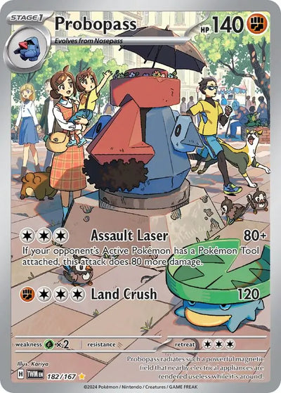 Pokemon Twilight Masquerade Probopass #182
